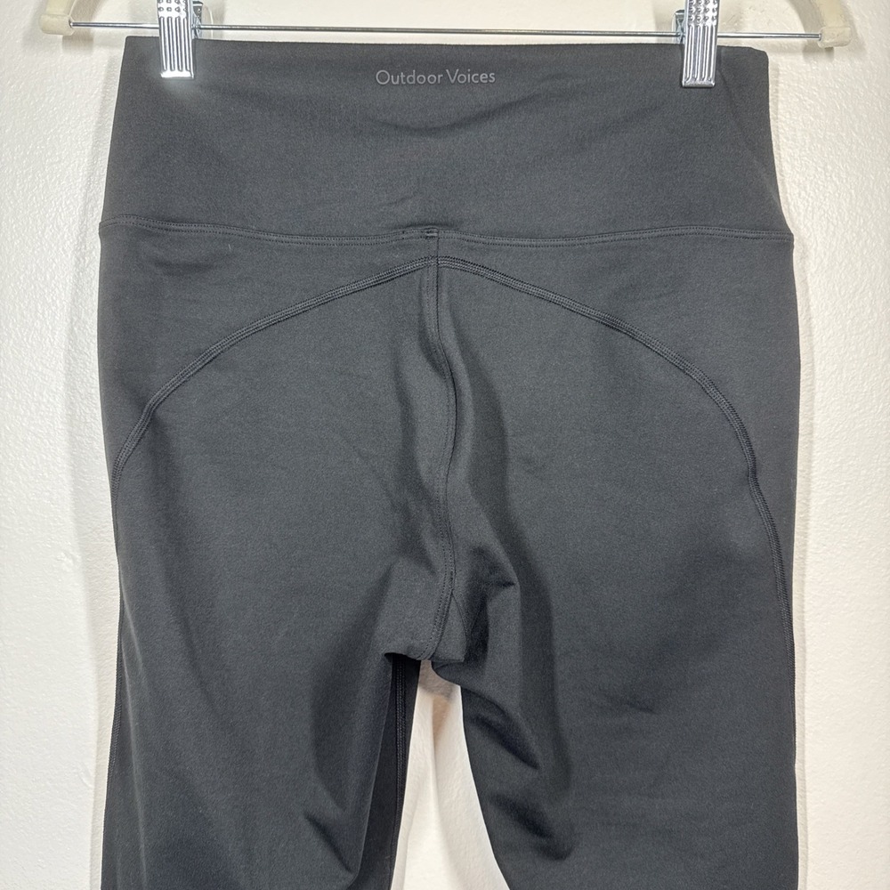 Outdoor Voices New with Tag High Waist Flow 7/8 Leggings Women Medium‎ Black - Picture 4 of 10